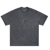 Men's soup | embroidered crew neck t-shirt f036