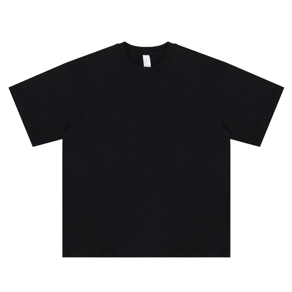 Flat lay of a 100% Cotton Customizable Graphic Multi-Color Solid T-Shirt in vibrant color options