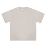 Flat lay of a 100% Cotton Customizable Graphic Multi-Color Solid T-Shirt in vibrant color options