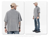 Sup Men's Clothing | Cropped Logo Embroidered T-shirt  F093