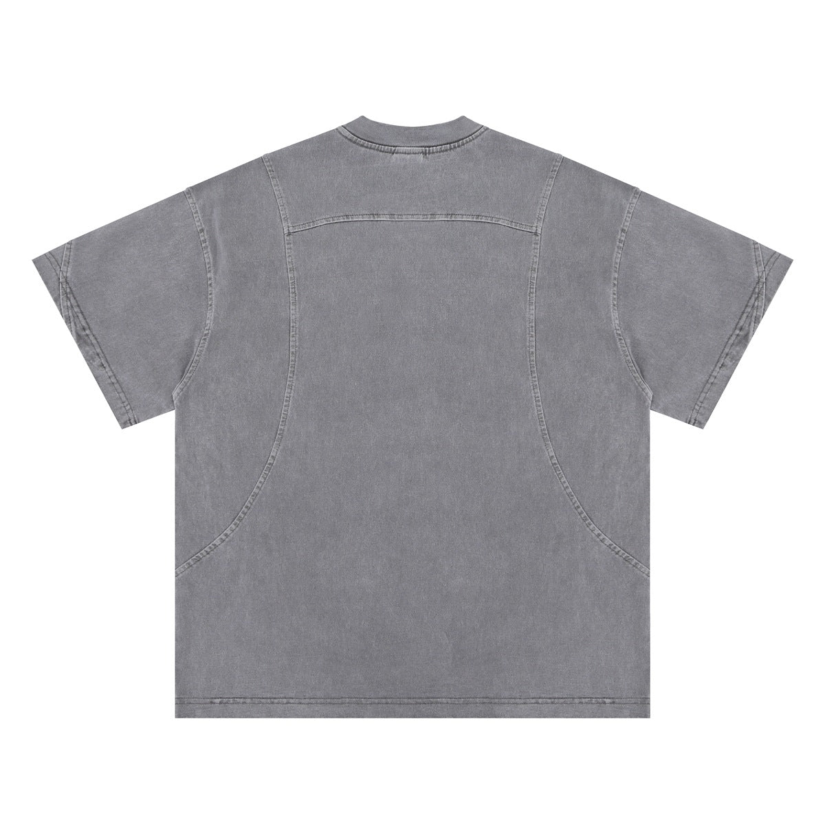 Lanhai Men's Clothing 2025 Fabric round Neck T-shirt F245