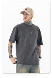Men's soup | embroidered crew neck t-shirt f036