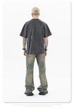 Men's soup | embroidered crew neck t-shirt f036