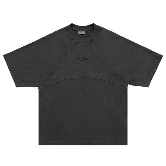 Sup Men's Clothing | Cropped Logo Embroidered T-shirt  F093