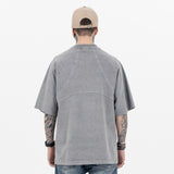 Sup Men's Clothing | Cropped Logo Embroidered T-shirt  F093