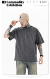 Men's soup | embroidered crew neck t-shirt f036