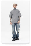 Sup Men's Clothing | Cropped Logo Embroidered T-shirt  F093