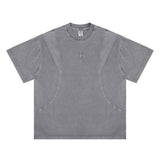 Lanhai Men's Clothing 2025 Fabric round Neck T-shirt F245