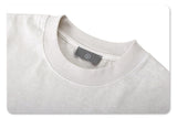 Close-up of neckline detail on future sorry album rap graphic t shirt.