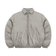 Flat lay of g9 harrington winter stand collar padded jacket.