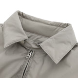Collar detail of g9 harrington winter stand collar padded jacket.