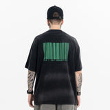 Model wearing Generation X graphic T-shirt back view