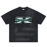Generation X graphic T-shirt laid flat full display
