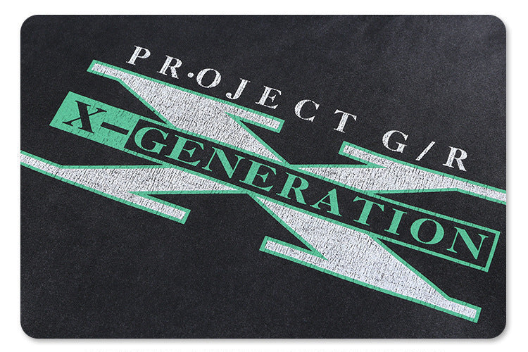Generation X graphic T-shirt bold graphic print detail
