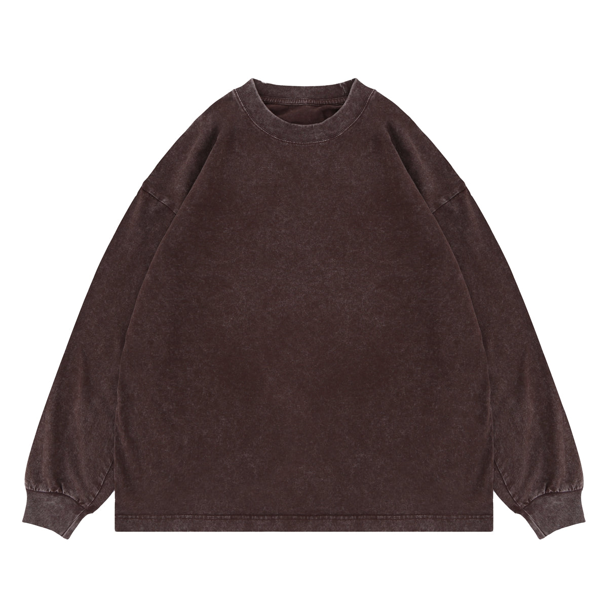 Qlacw washed and distressed custom sweatshirt 6-colors L008