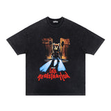 Kanye West Cotton Dropout Bear Graphic T-Shirt - Flat Lay