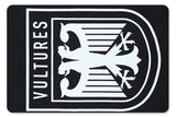 Back graphic detail of kanye west vultures graphic t-shirt.
