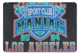 Close-up of crackle-effect graphic on Sport Club Champions T-Shirt