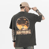 Vintage Medusa T-Shirt back view on model