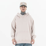 Vintage Washed Custom Graphic Solid Color Hoodie