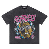 Flat lay of Vintage Washed Street Graphic T-Shirt