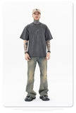 Men's soup | embroidered crew neck t-shirt f036