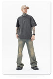 Men's soup | embroidered crew neck t-shirt f036