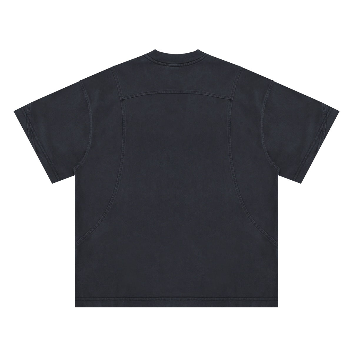 Lanhai Men's Clothing 2025 Fabric round Neck T-shirt F245