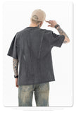 Men's soup | embroidered crew neck t-shirt f036
